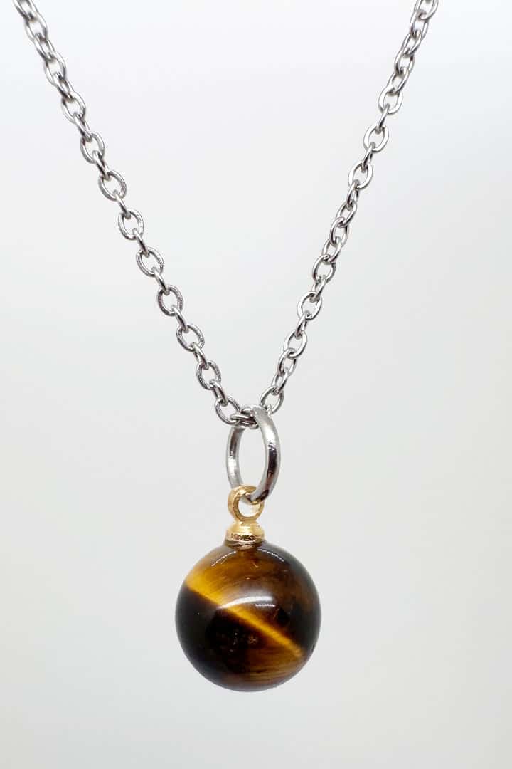 Cadena ojo de tigre