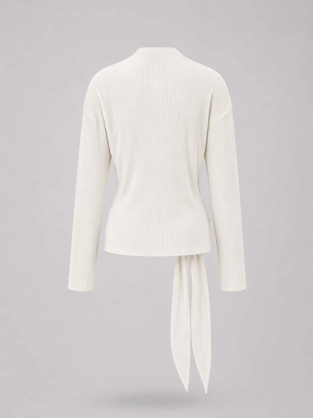 Elena wrap tie top - miniatura 3