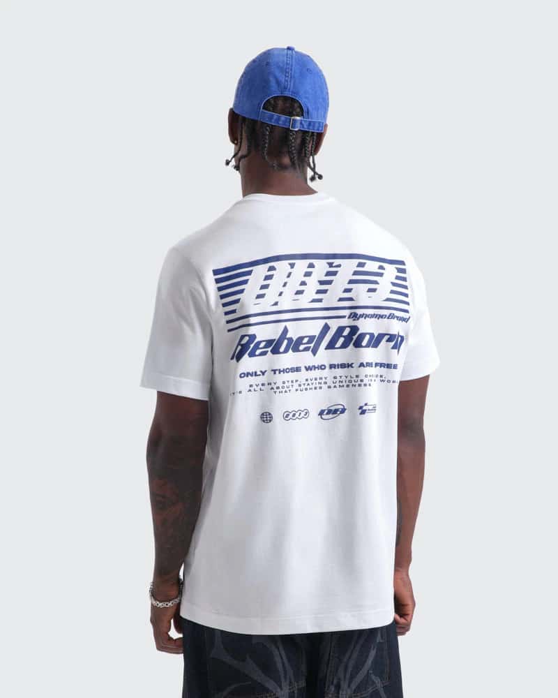 Camiseta Blanca Regular Rebel Born - miniatura 3