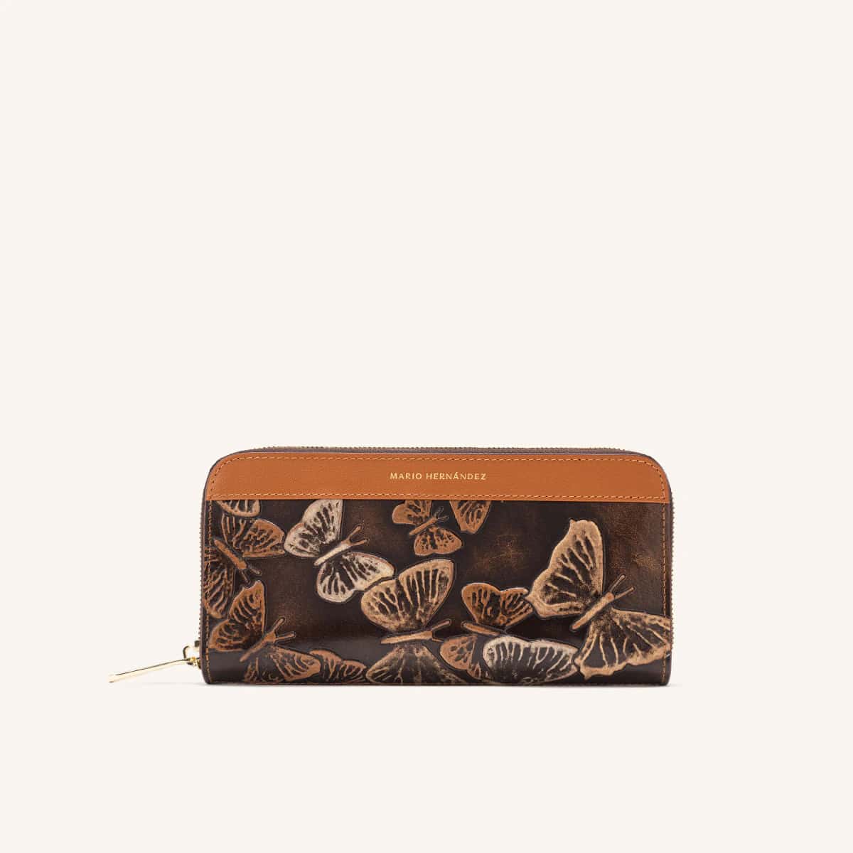 Billetera Marcia Capuchino Mariposas