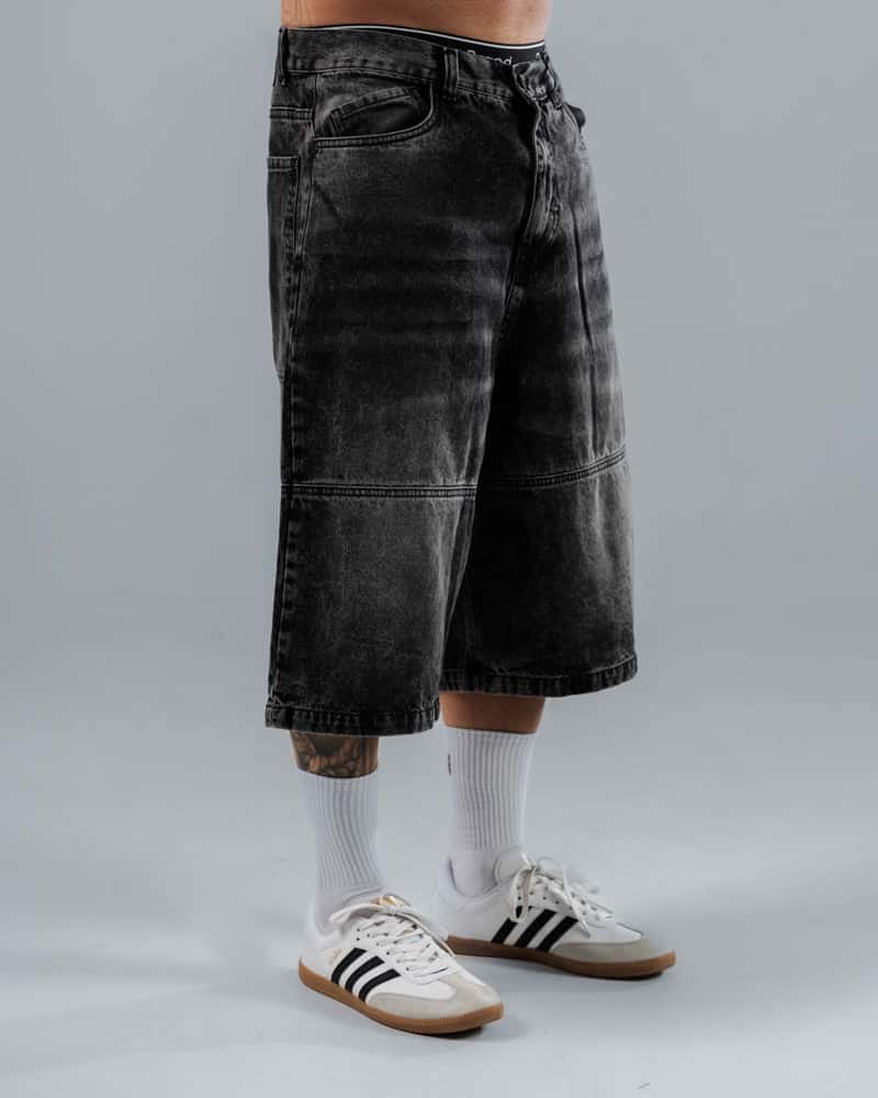 Baggy  Negro Jorts Basico - miniatura 4