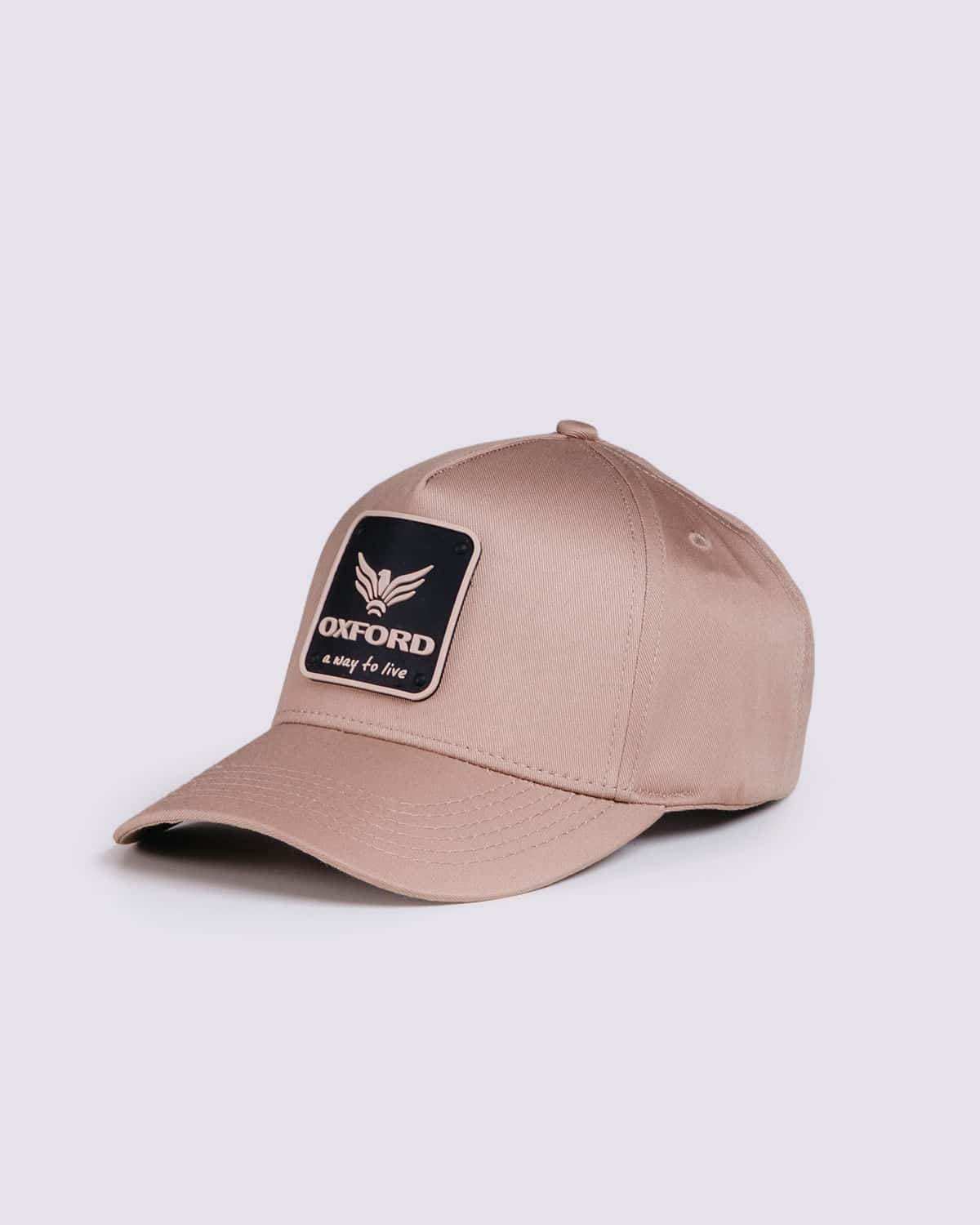 Gorra caqui aplique frontal