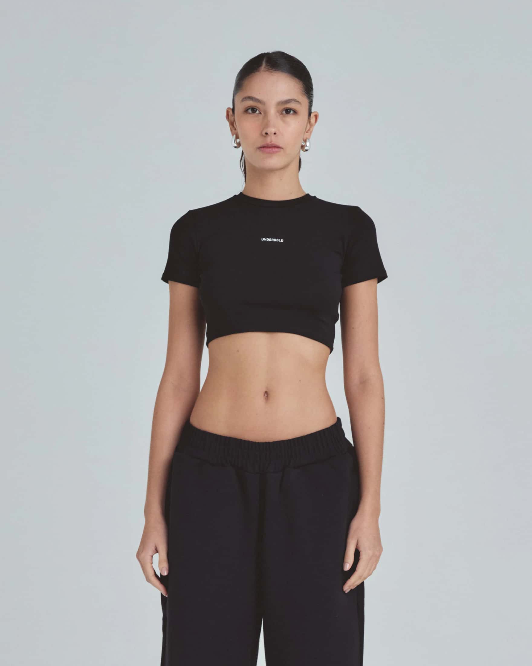 Line Basic Baby Tee Black - miniatura 2