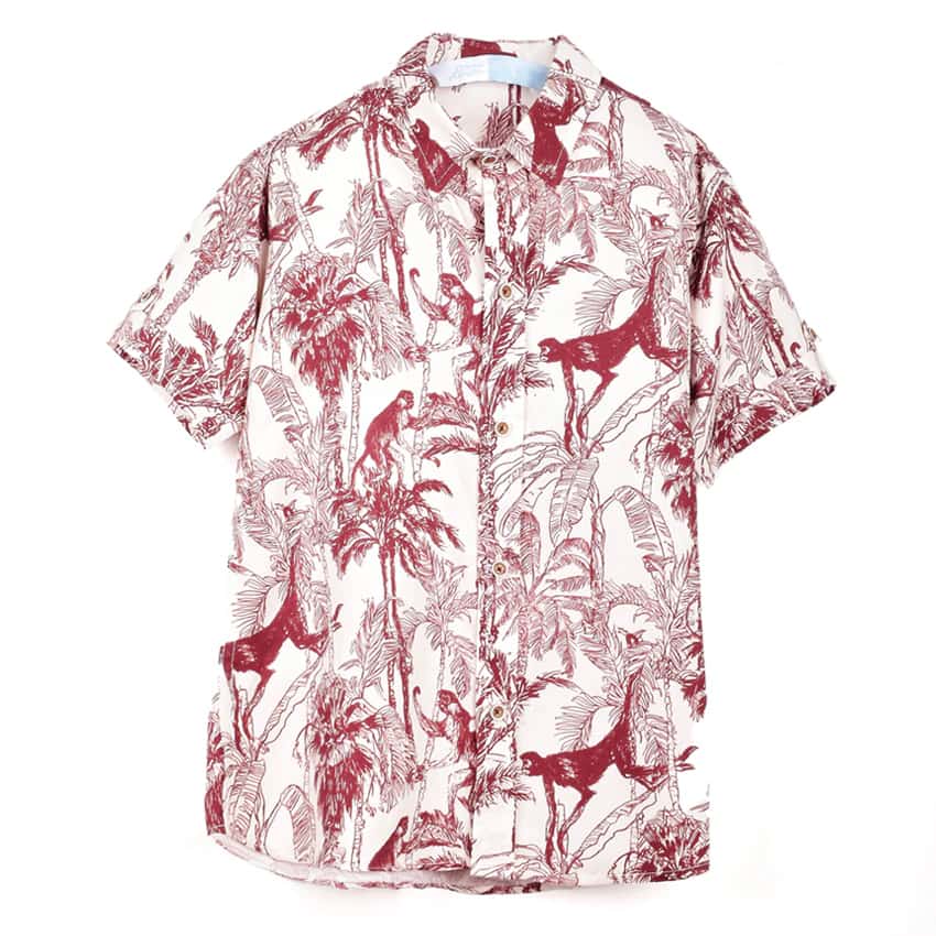 CAMISA MC ESTAMPADA NINO