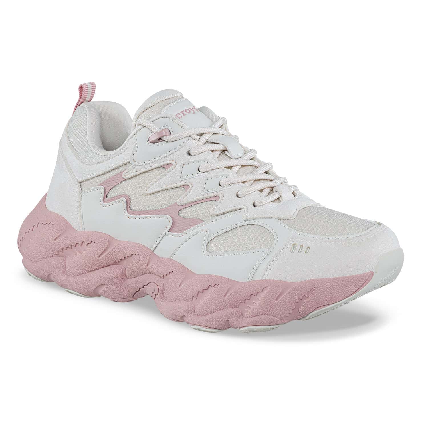 Tenis Urbanos Libar Beige Croydon Para Mujer