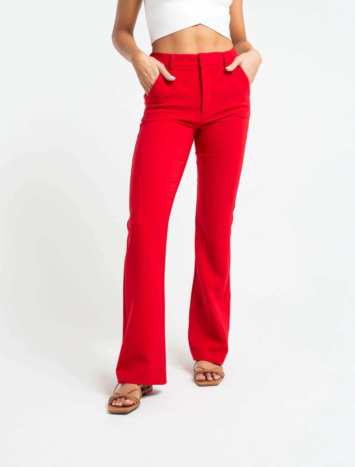 Pantalón tiro alto