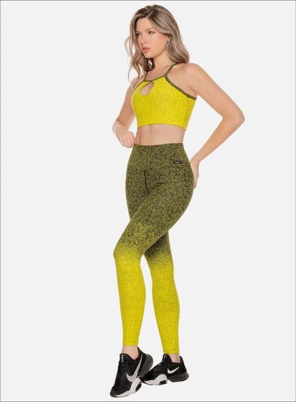 LEGGINS DEPORTIVO POLIAMIDA JACQUARD - PRECIO ESPECIAL