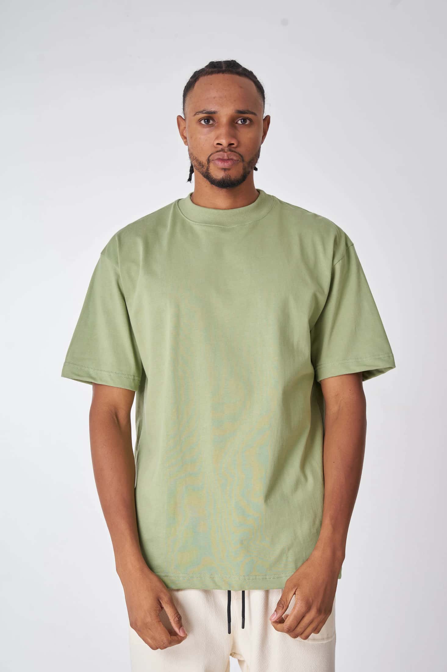 CAMISETA 270 GRAMOS, 100% ALGODÓN VERDE CLARO