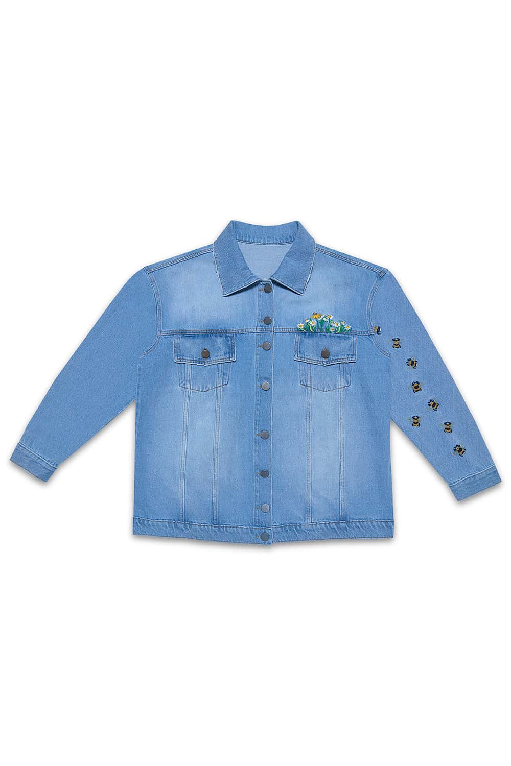 CHAQUETA HOMBRE ABEJA AZUL MEDIO - miniatura 1