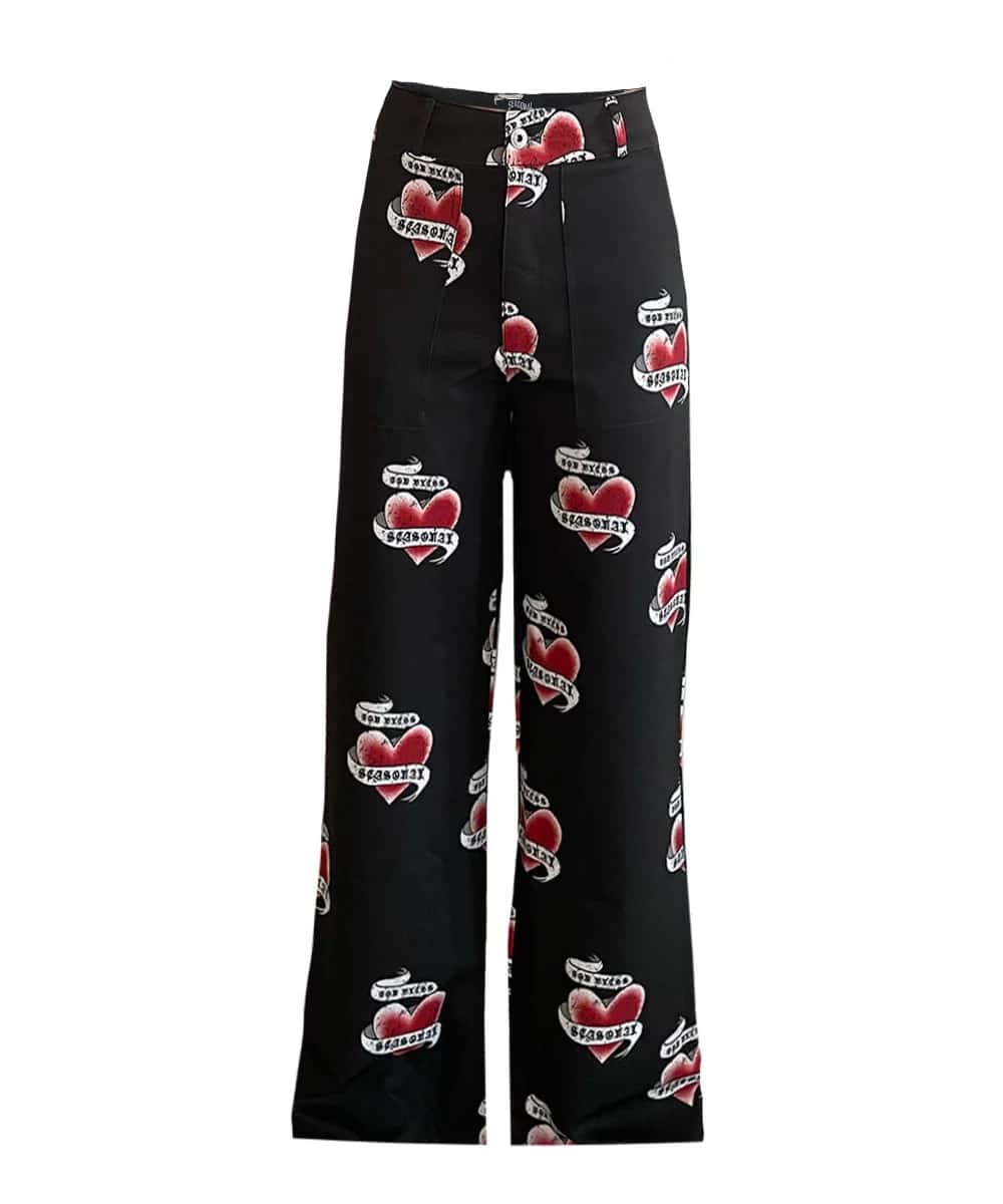 Women’s Cargo Pants in God Bless Seasonal
