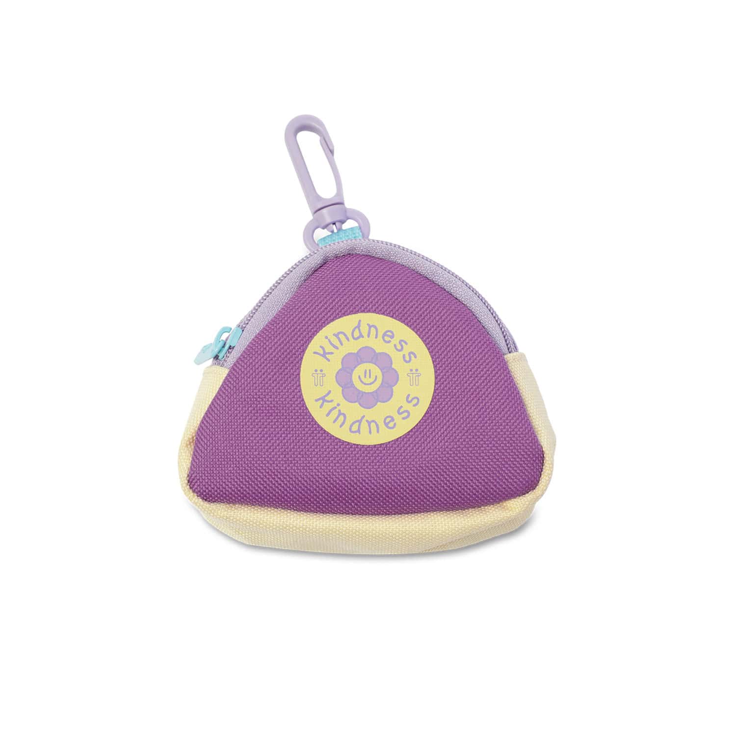 Llavero de Moda Block color Morado/Amarillo