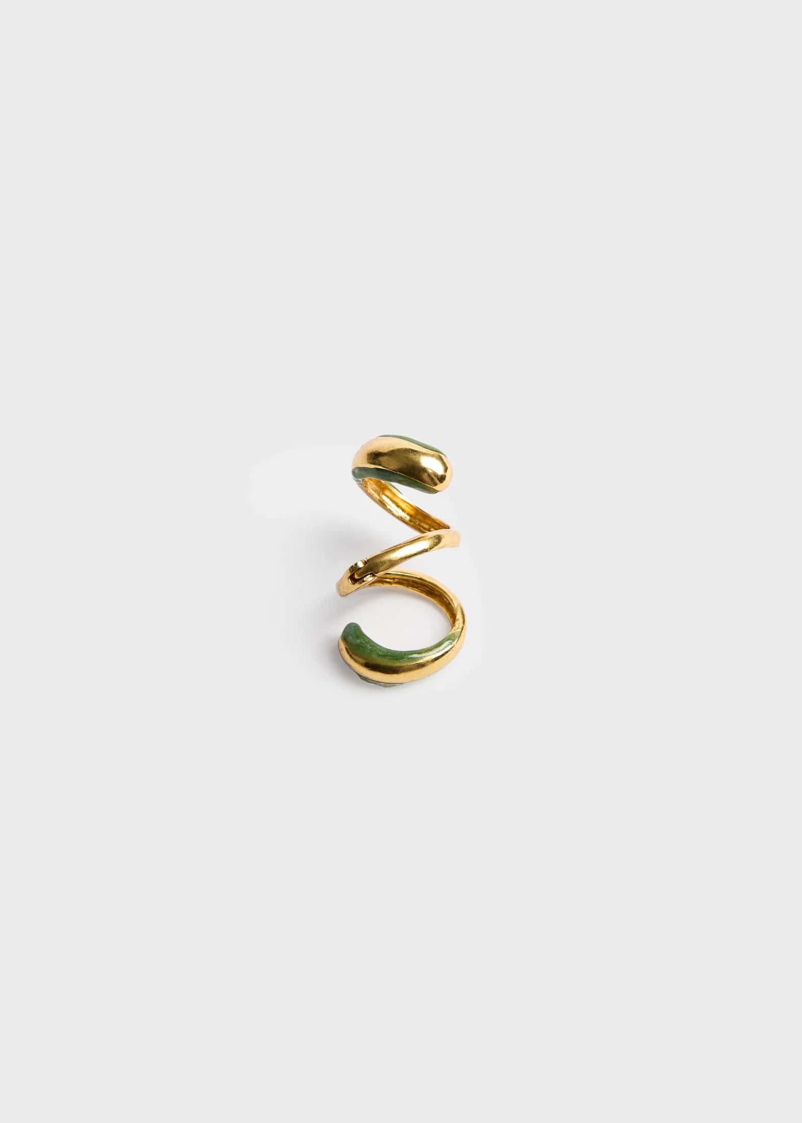 Anillo Tail Hardware verde - miniatura 2