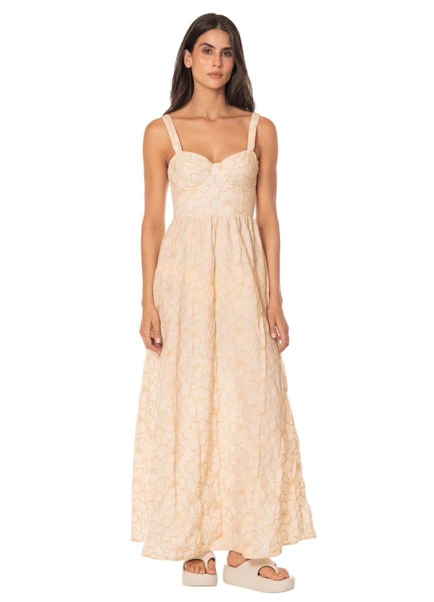 Maaji Moonlit Lace Lamary Long Dress