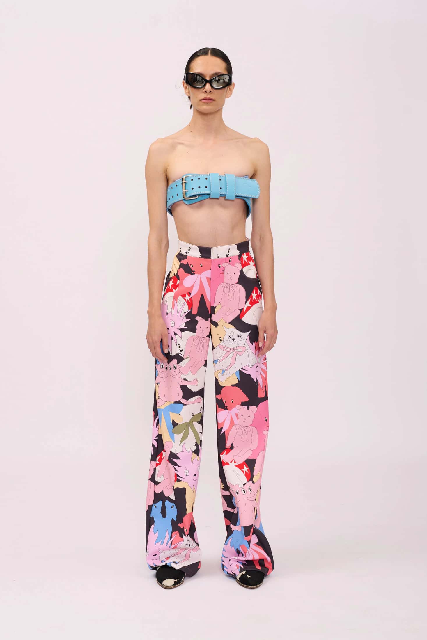GRAY CARTOON PANT