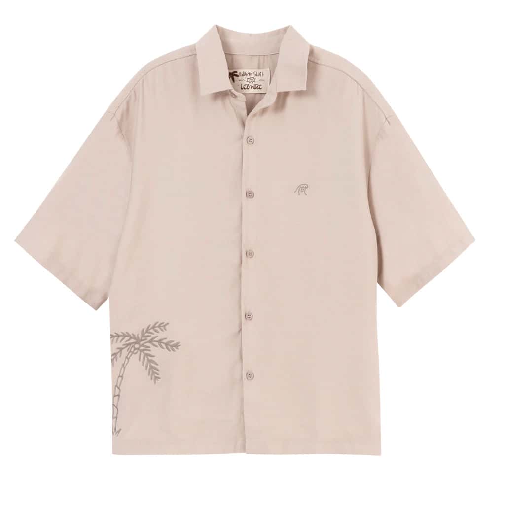 Camisa Capitán khaki (Boxy fit)
