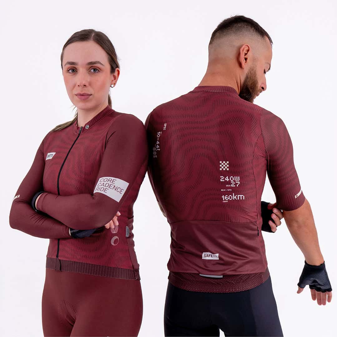 CAMISA CICLISMO MANGA CORTA PLUMWIME VINOTINTO PARA HOMBRE - miniatura 6