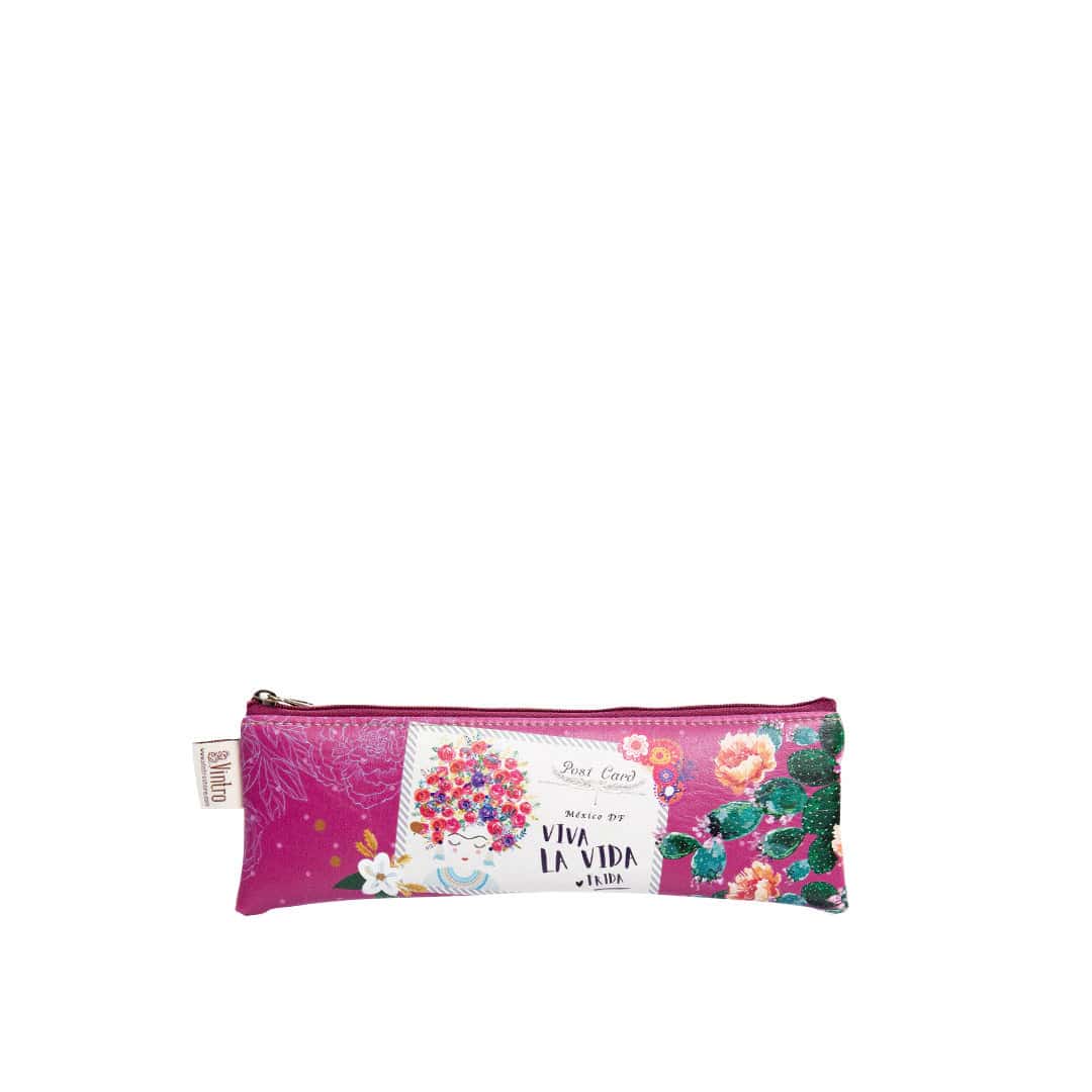 Portalapicero Para Mujer Estampado Con Cremallera Viva La Vida