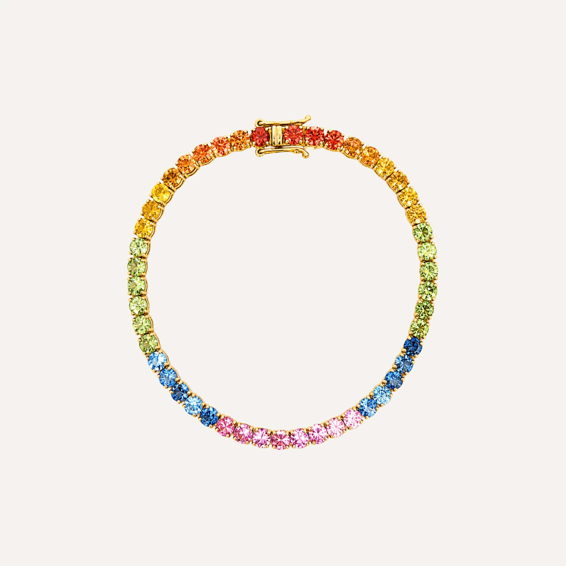 Tennis bracelet 3,5mm 18k