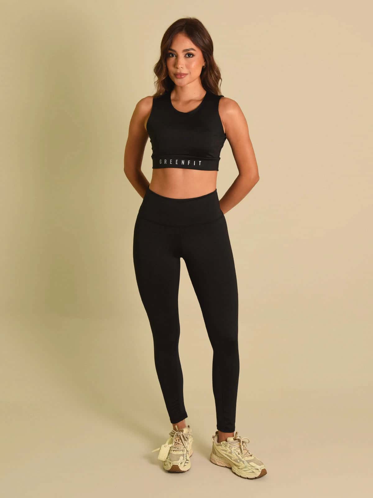 Janette leggins set negro