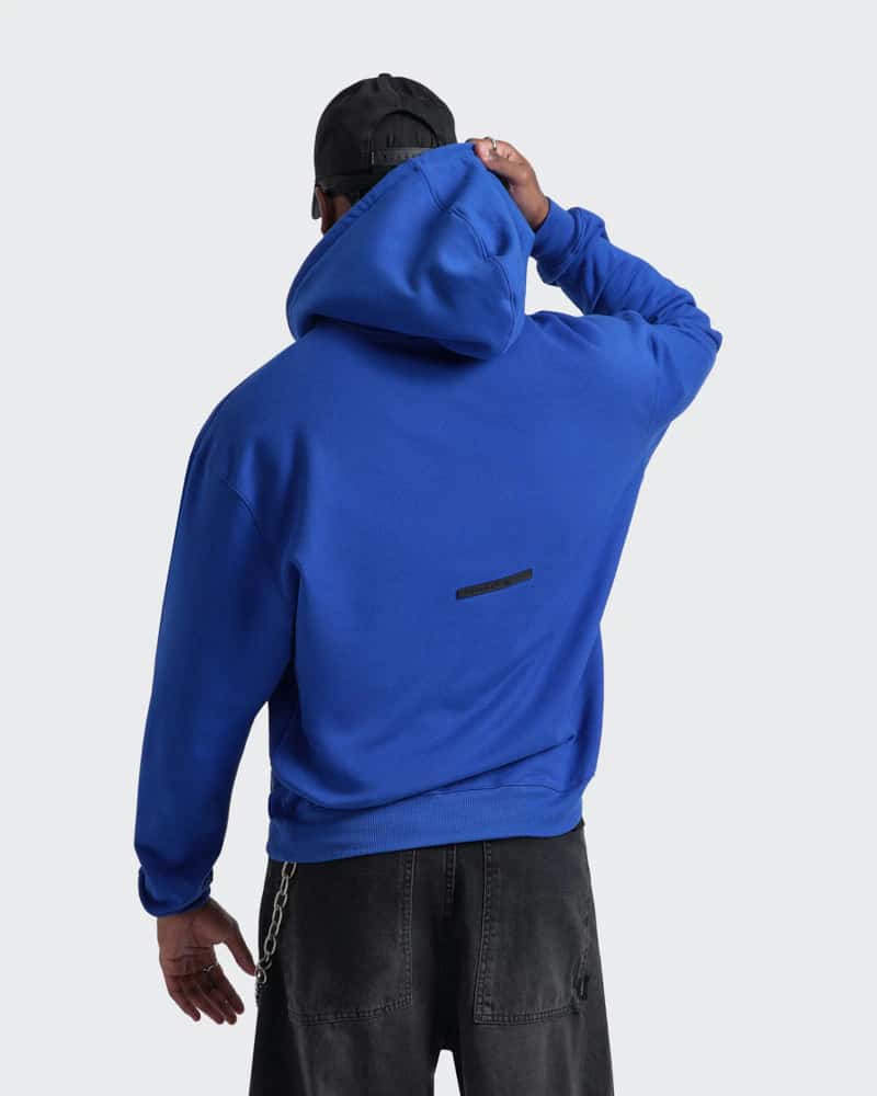 Hoodie Oversize  Electric Blue - miniatura 3