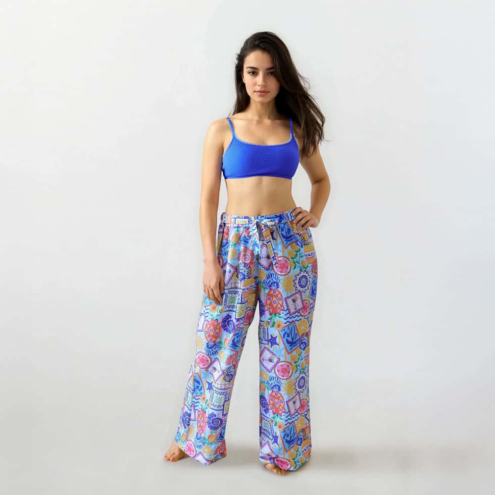 Pantalón Pareo Conchas.