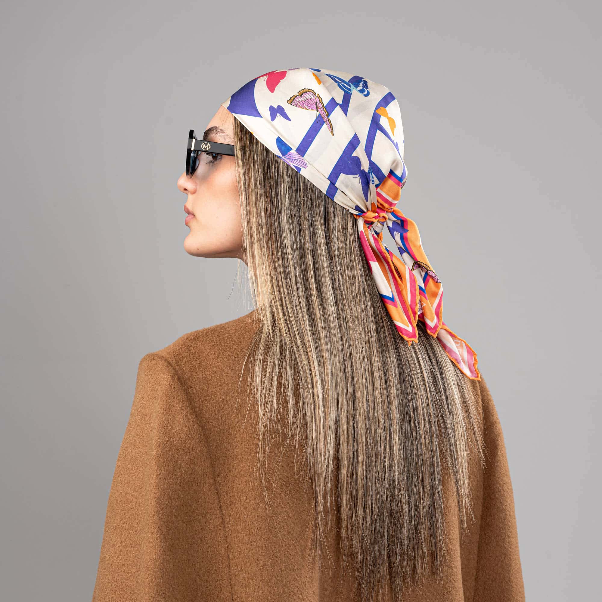 Pañoleta Carre Paraíso Eden 70X70 Foulard