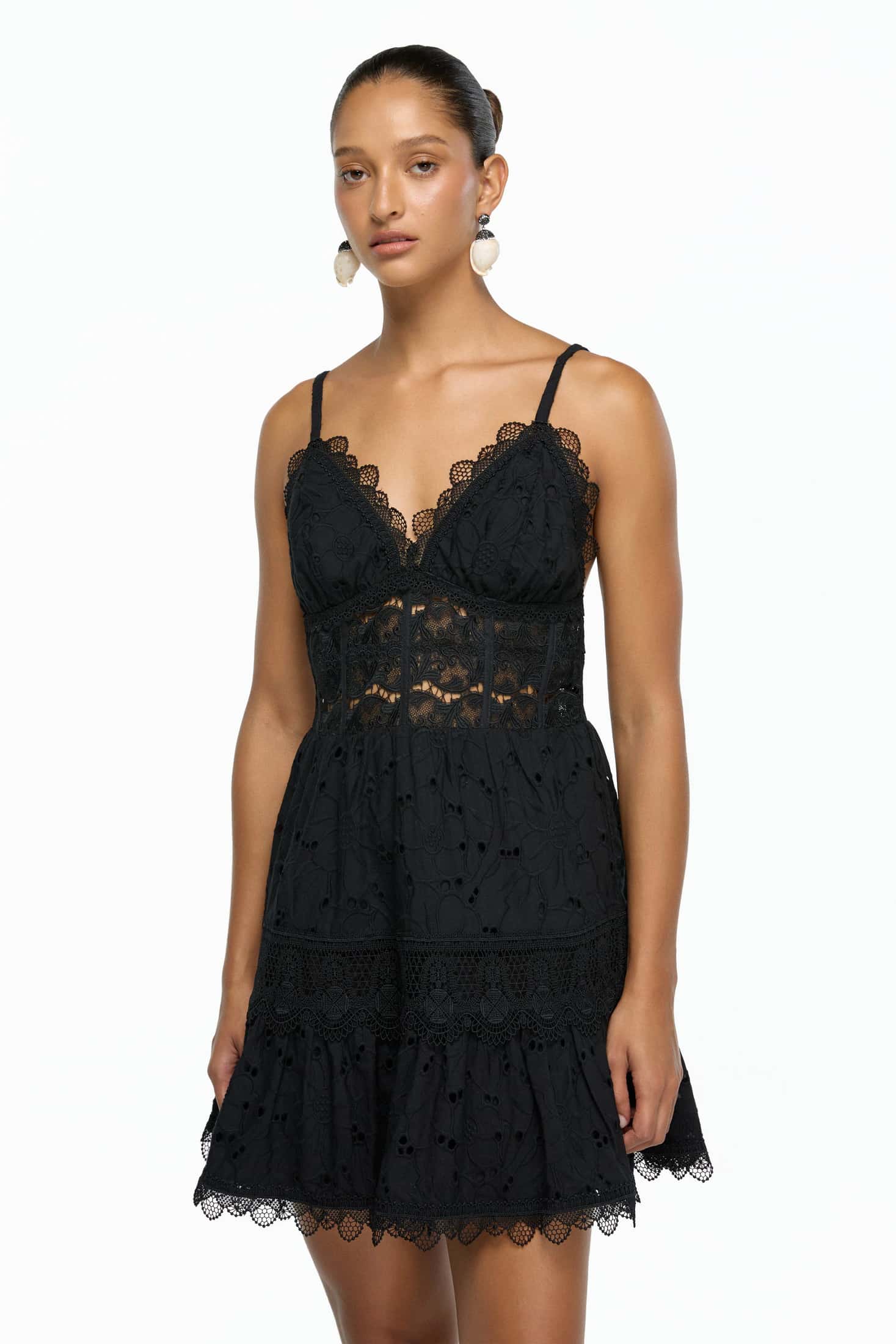 PENELOPE MINI DRESS BLACK
