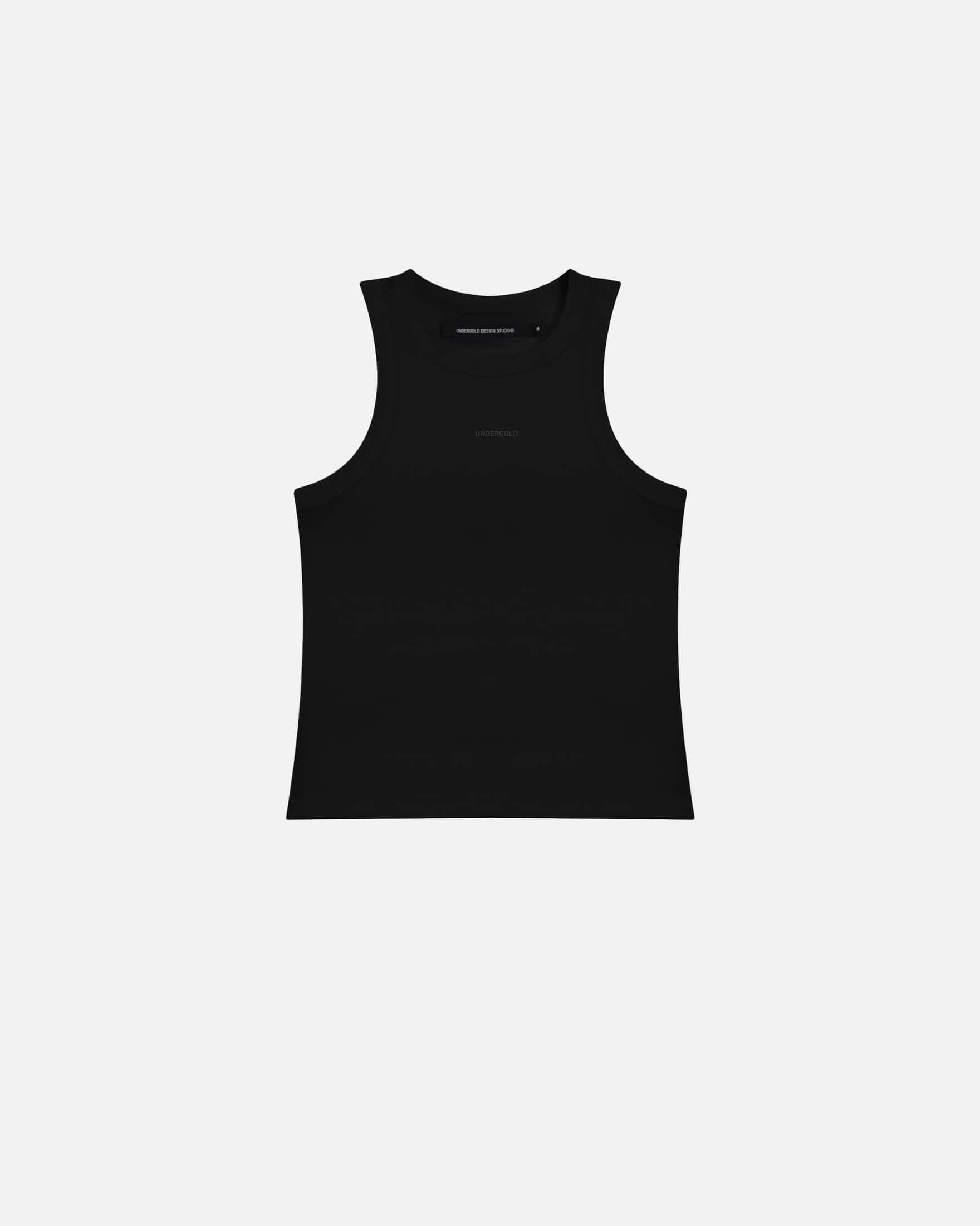 Line Basic Halter Tank Top Black
