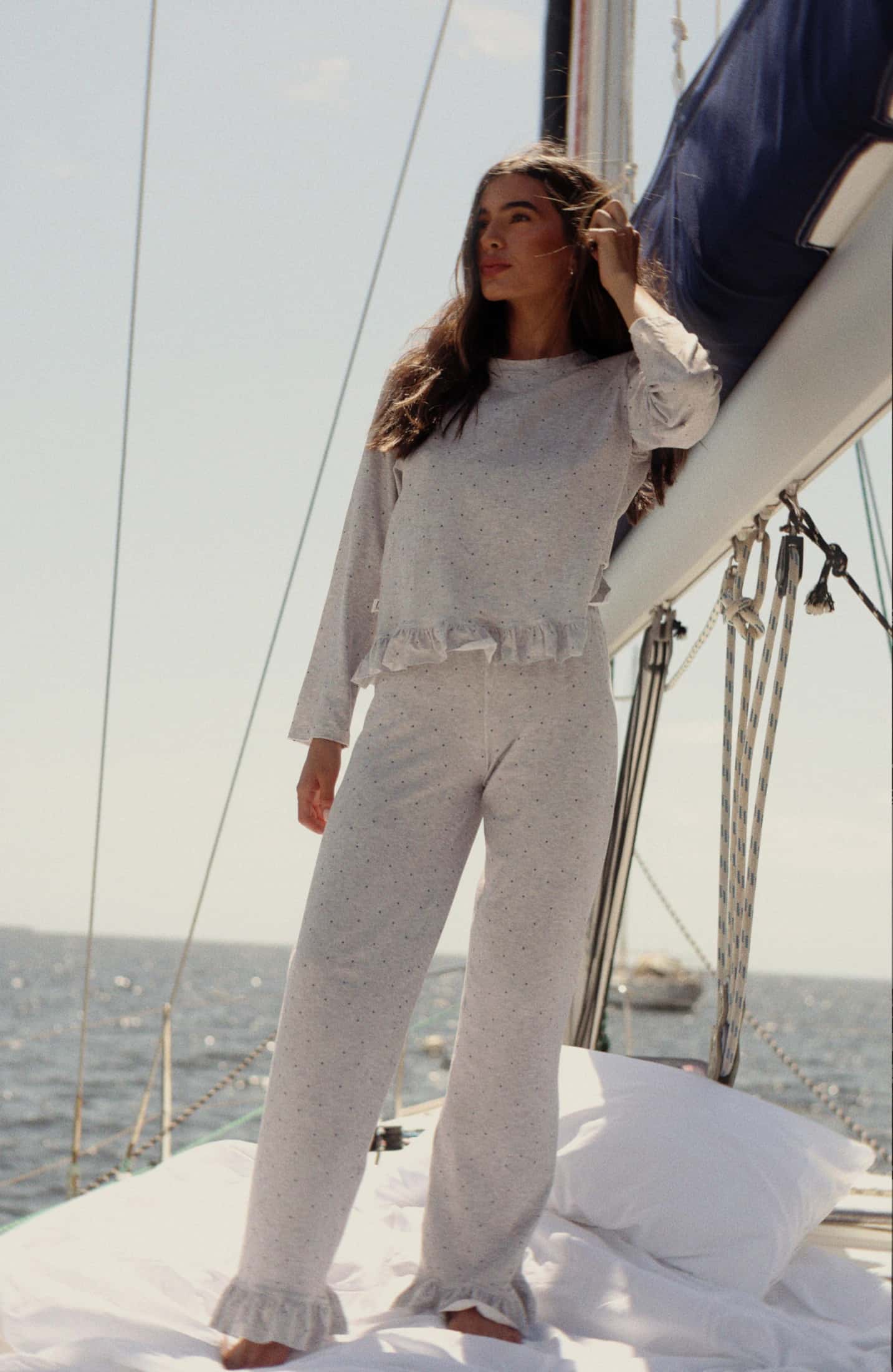 Set Pantalón Ravello Navy Dot - miniatura 2