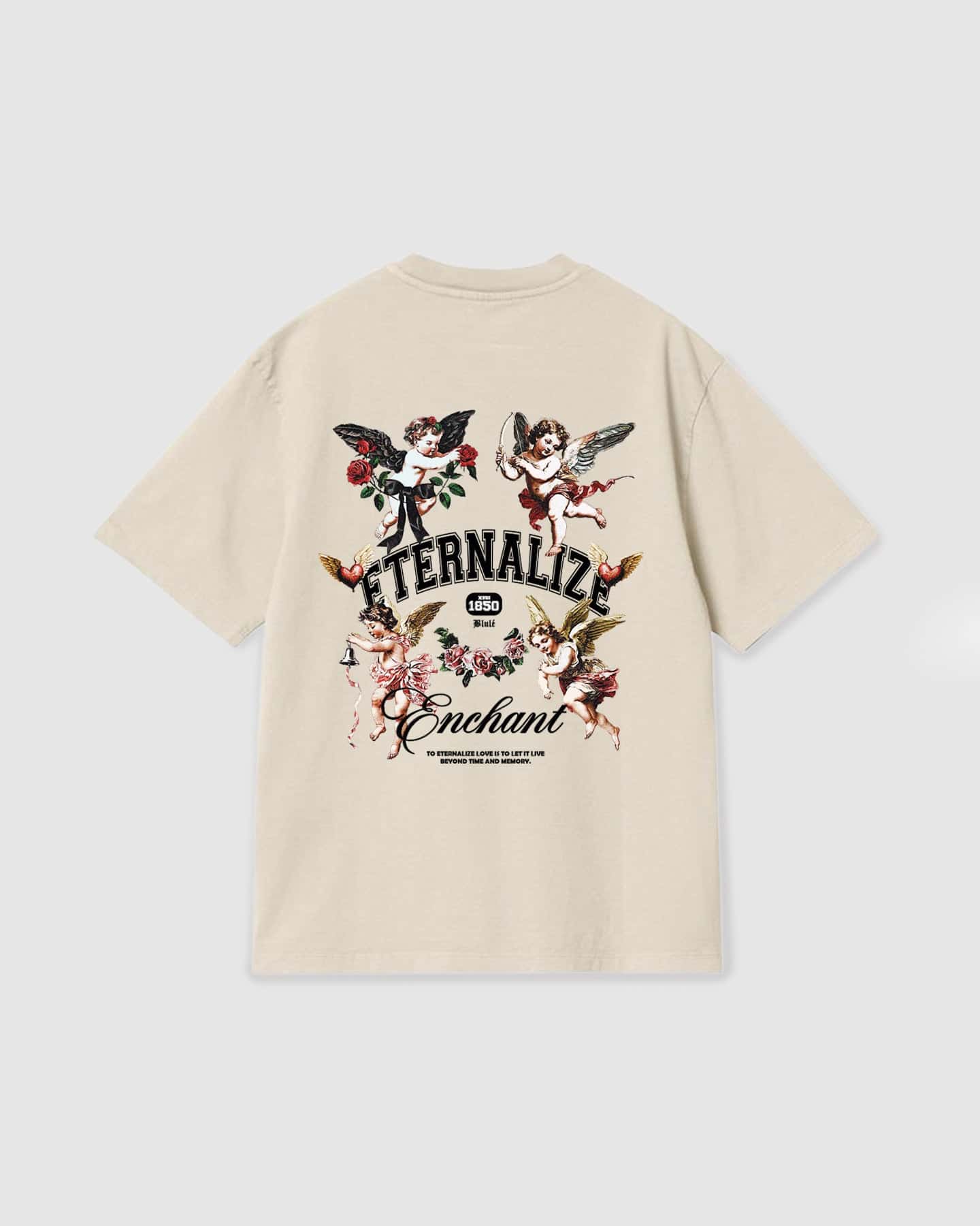 Oversized T Shirt Eternalize Vanilla