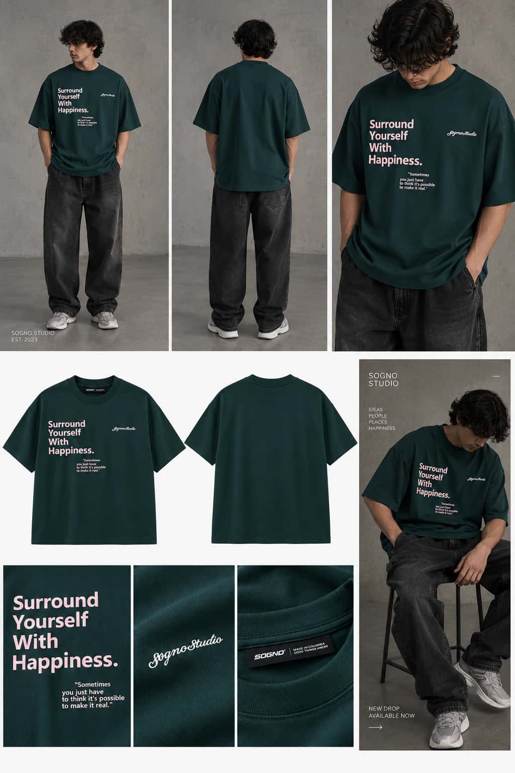 Oversized Sogno Studios-Verde - miniatura 4