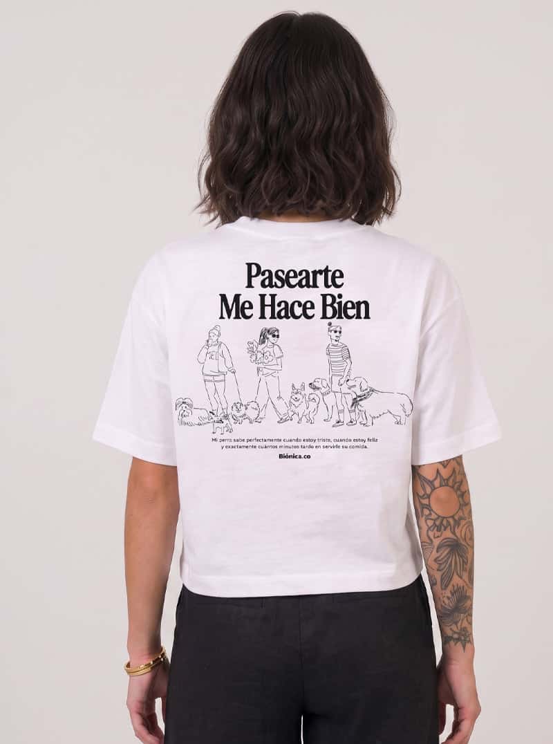 CAMISETA PASEO PERRITOS - miniatura 3