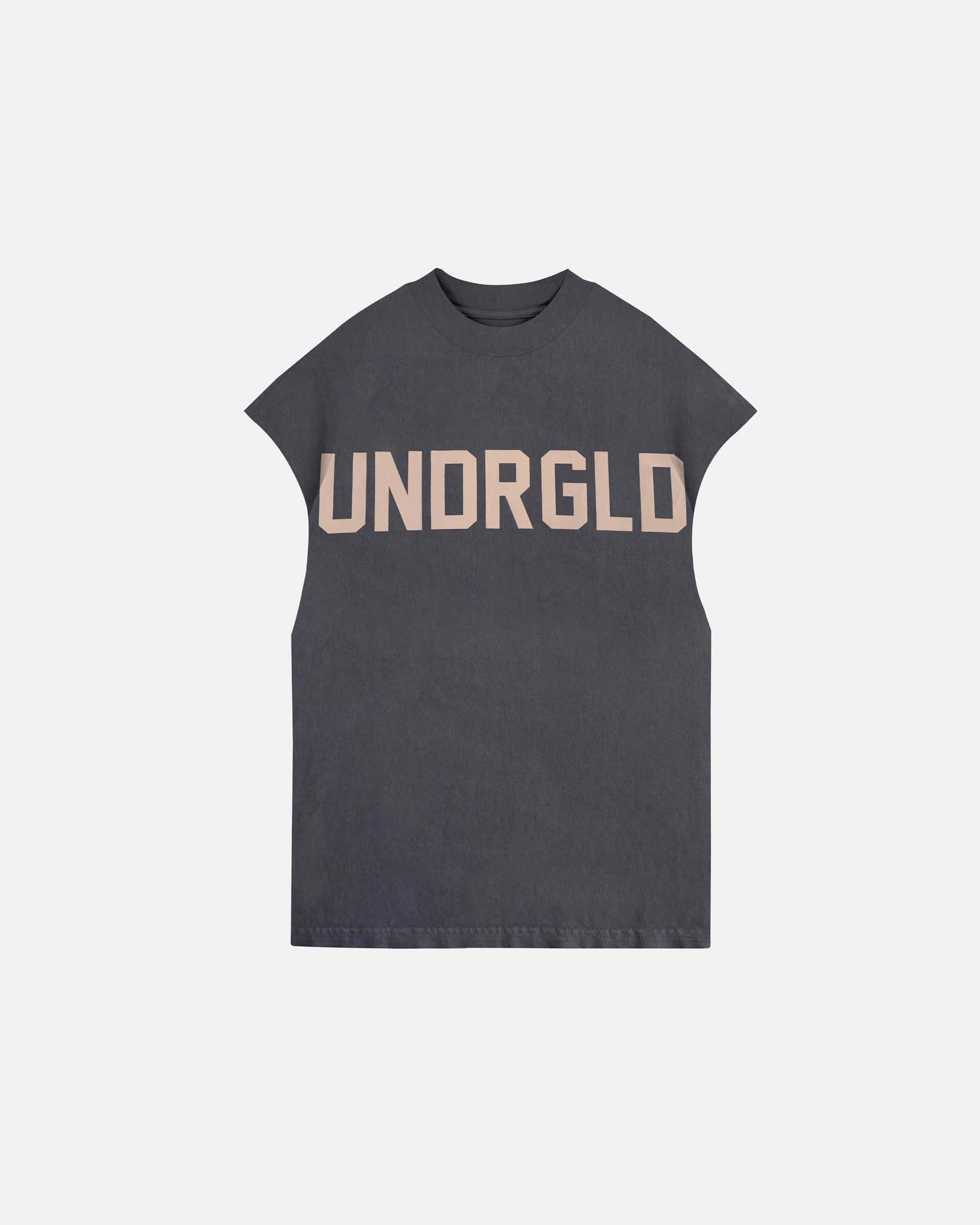 Agnus Dei UNDRGLD Sleeveless Tshirt Vintage Gray