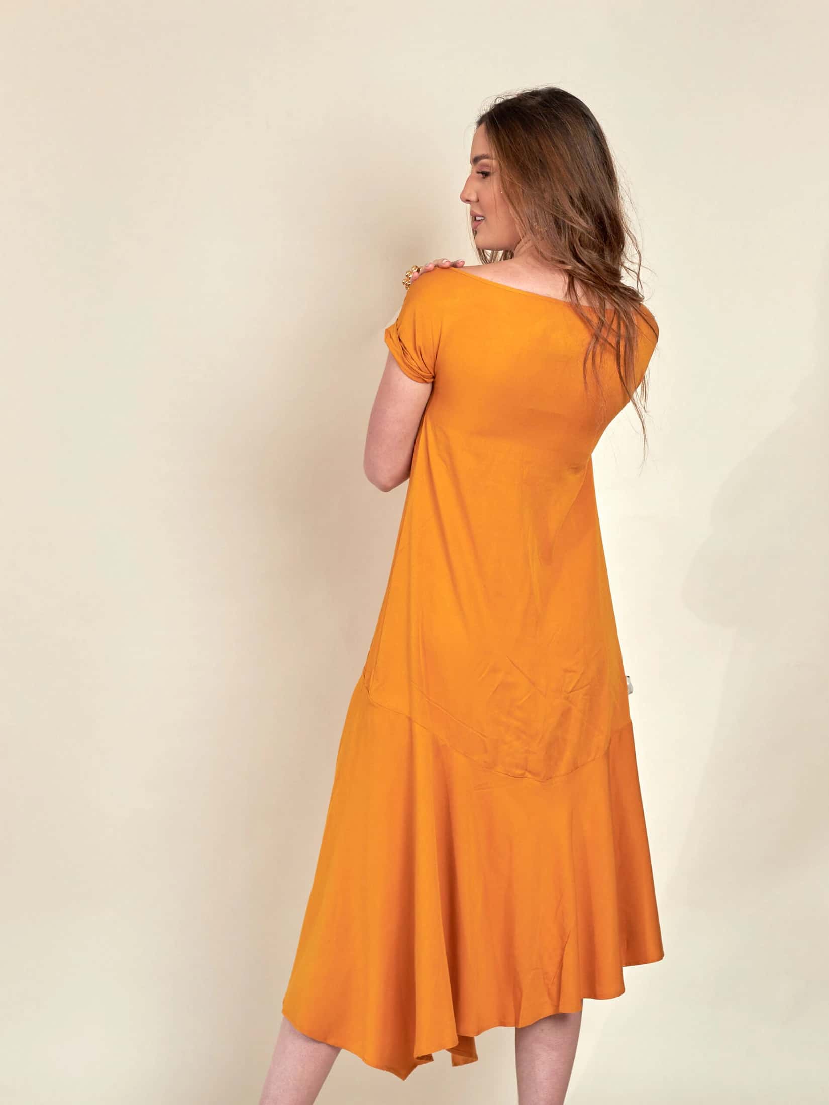 Vestido Nicolasa Amarillo - miniatura 2