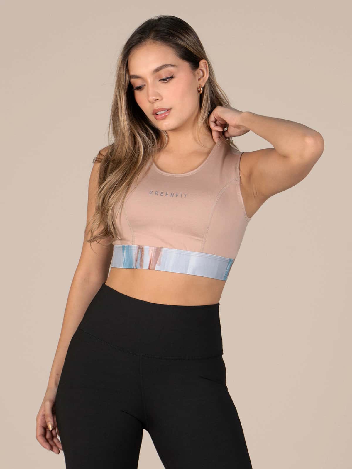 Top kelly beige