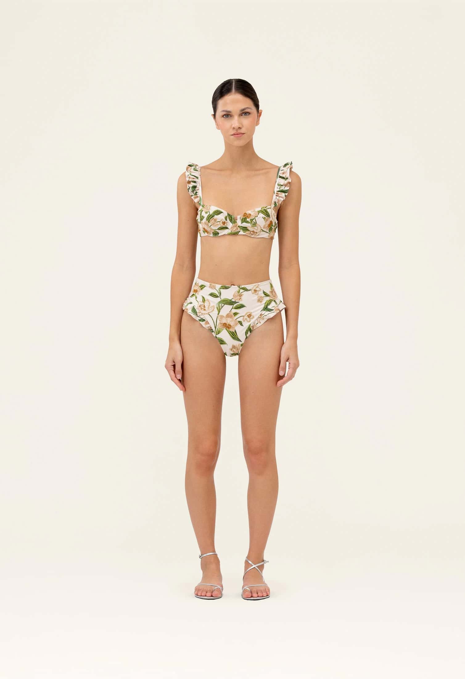 Kiwi Orquidea Bikini top