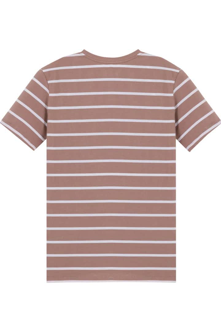 Camiseta café rayas - miniatura 3