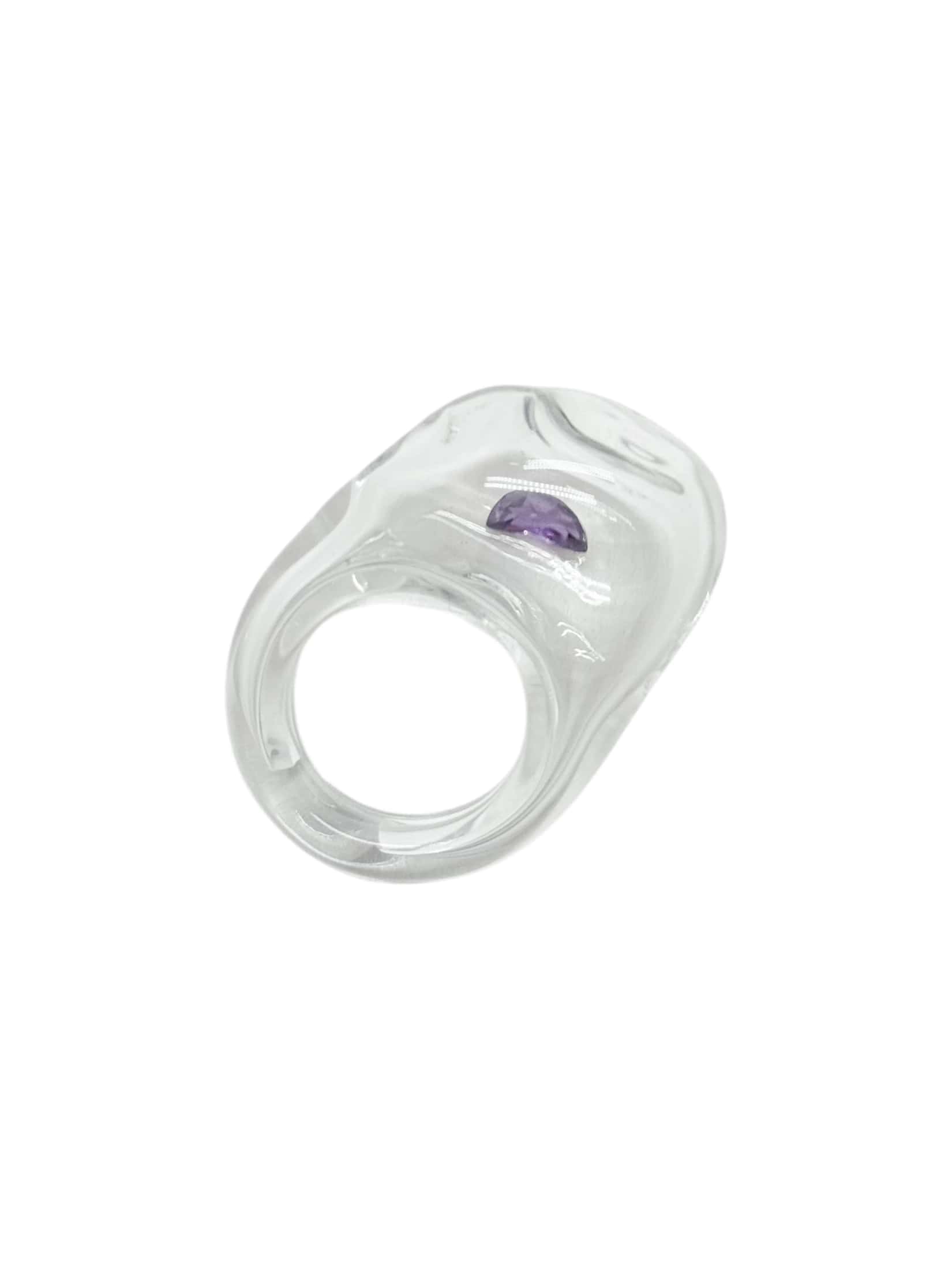 anillo vidrio zircón - miniatura 23