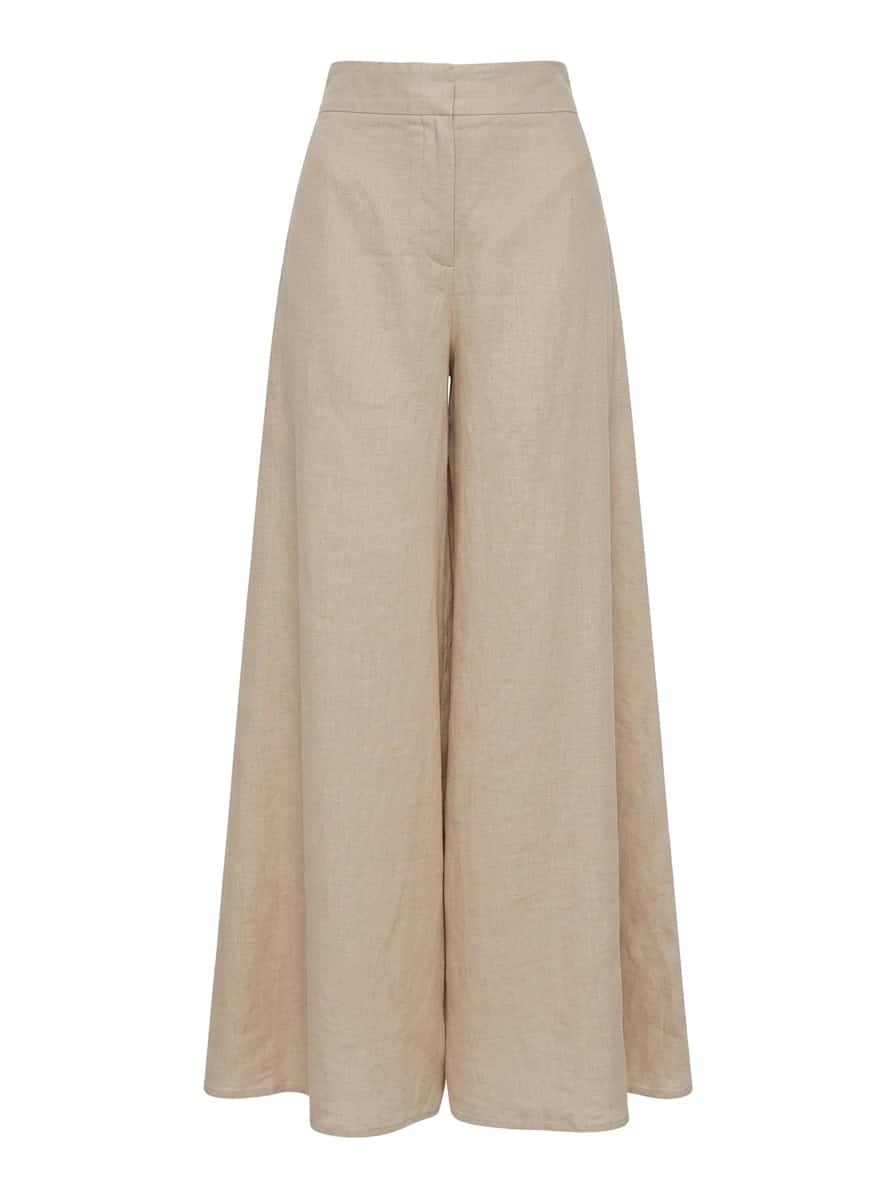 PALAZZO PANT LATTE