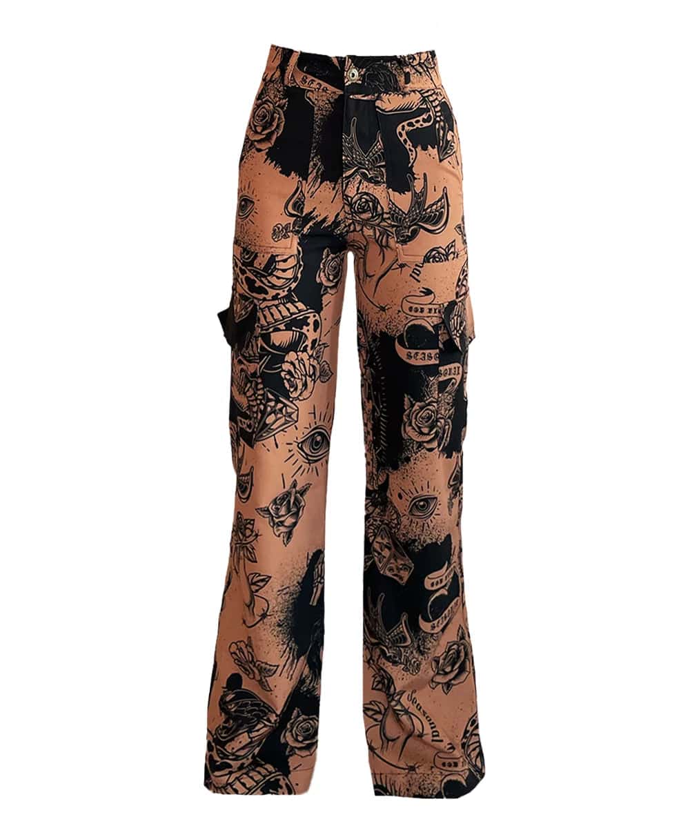 Women’s Cargo Pants in Tattoo