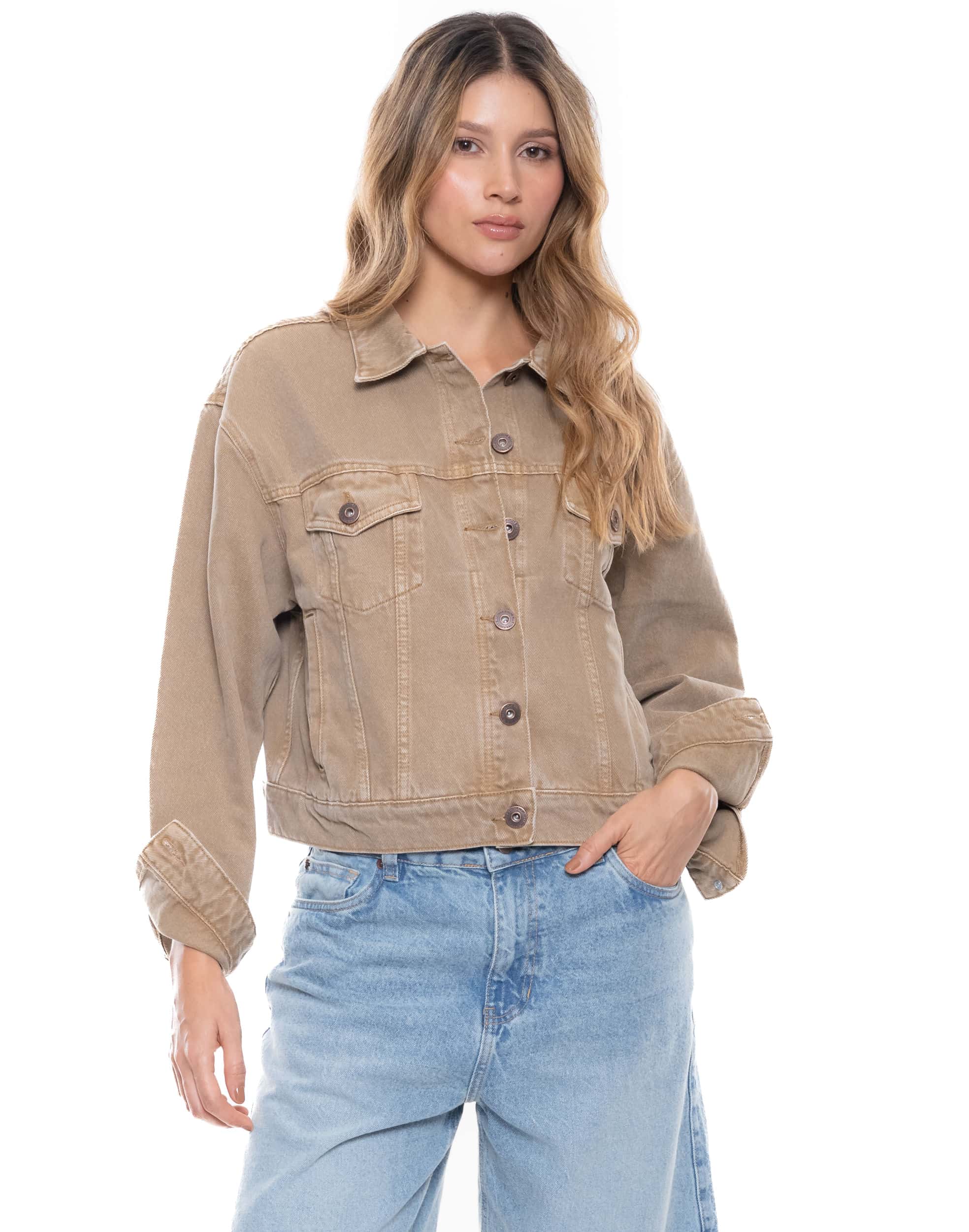 Chaqueta Trucker Denim Básica