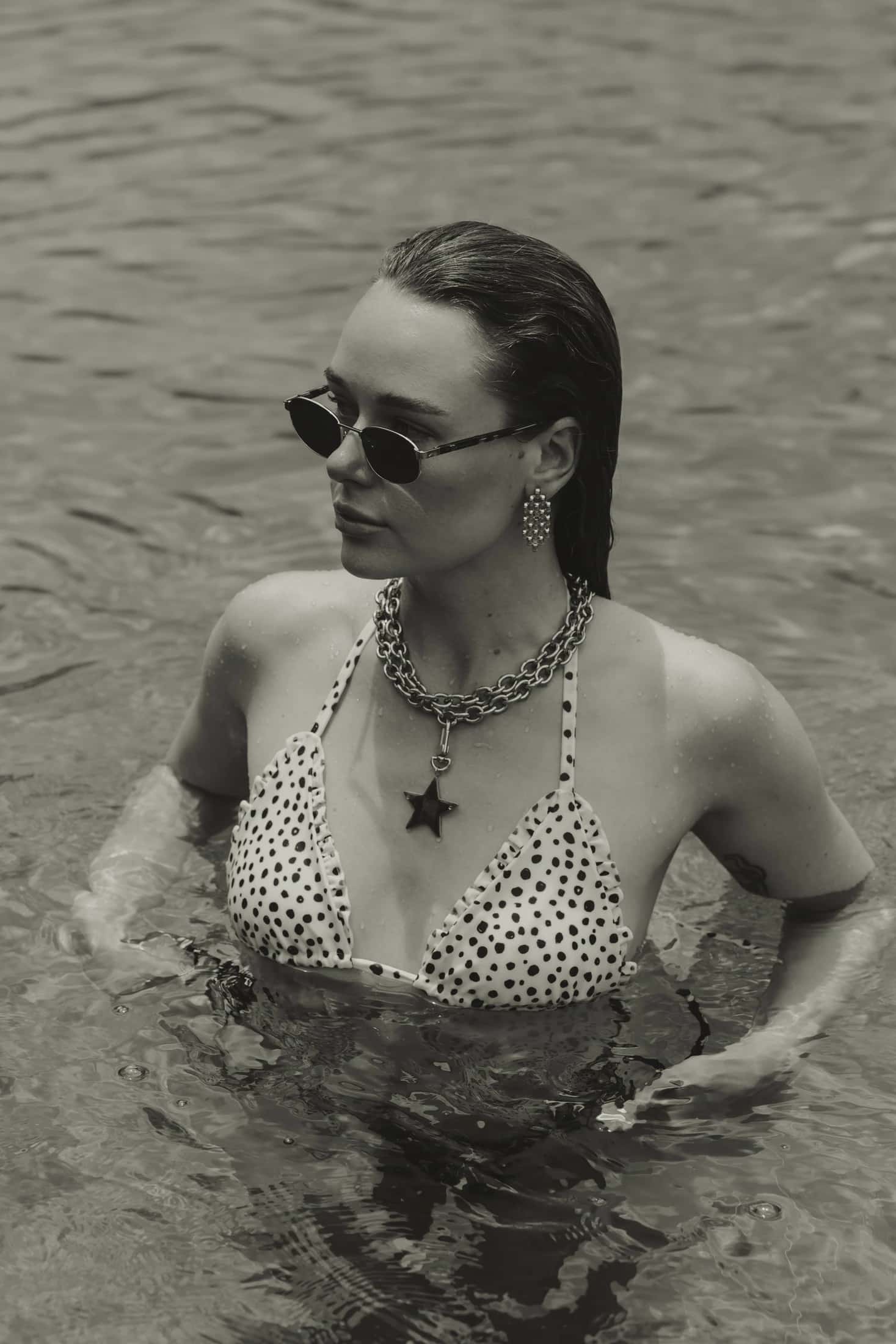 BIKINI POLKA DOTS WHITE - miniatura 4