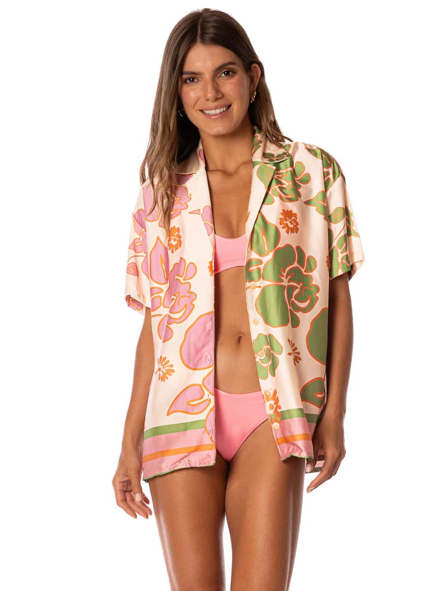 Maaji Floating Blooms Noise Long Shirt