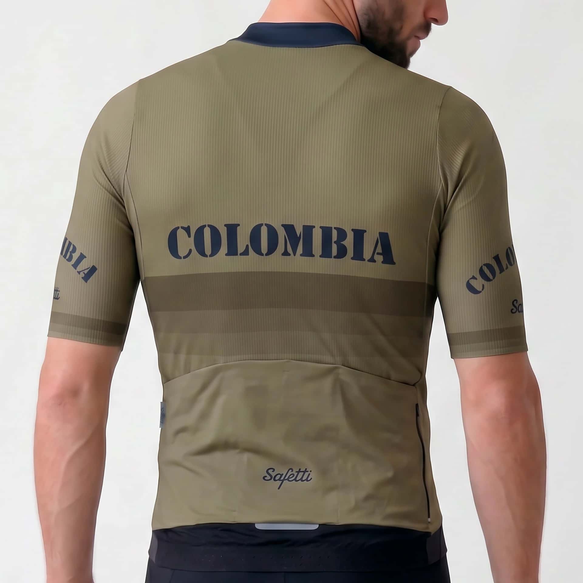 CAMISA CICLISMO MANGA CORTA COLOMBIA DORO 26 PARA HOMBRE - miniatura 5