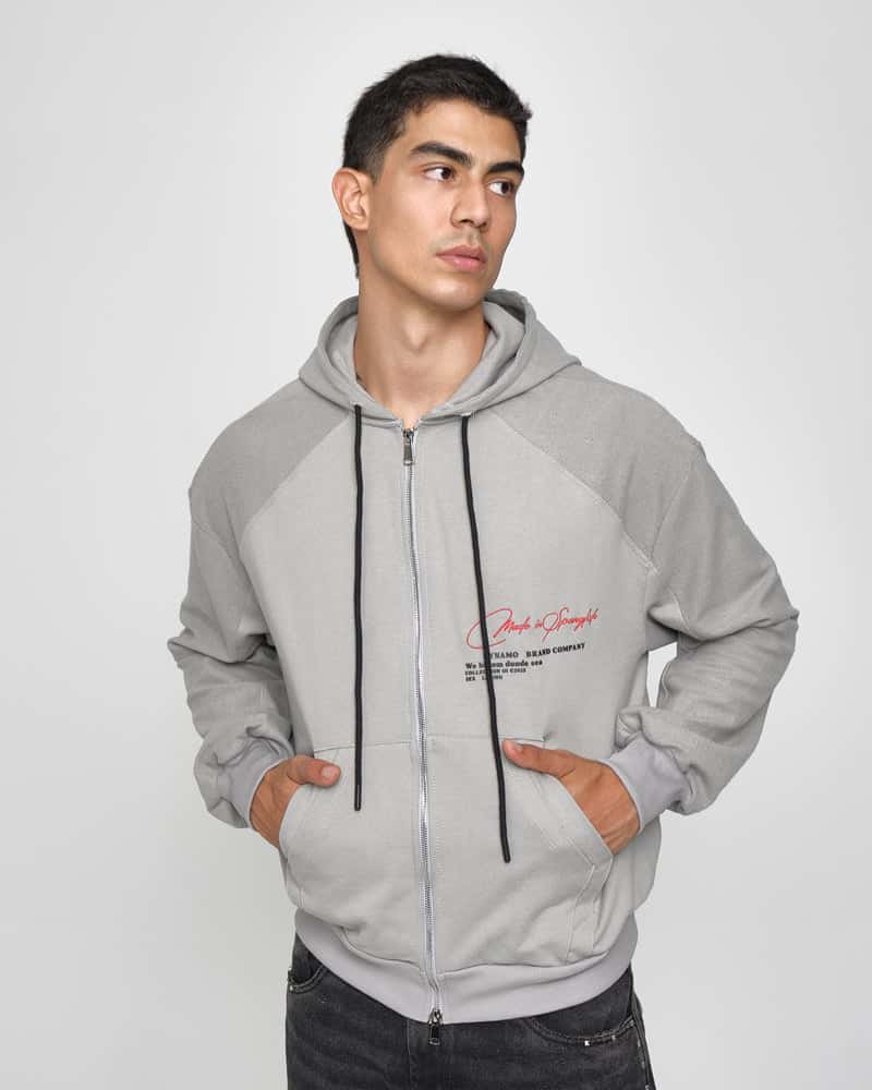 Hoodie Oversize Essential Dual Zip - miniatura 2