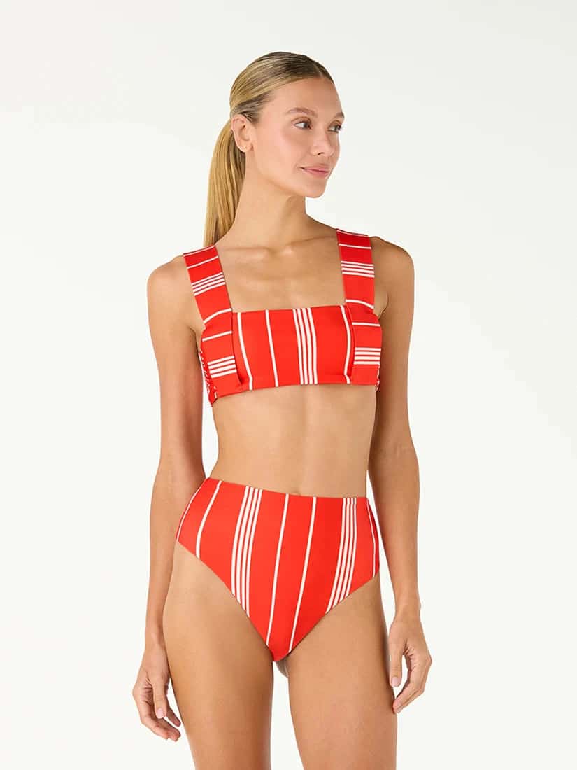 Top de Bikini Neva Capri Red