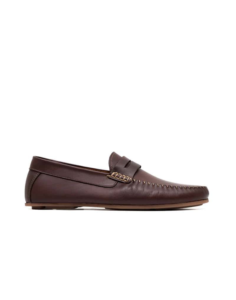 Mocasín en Cuero Para Hombre REF NIZA26