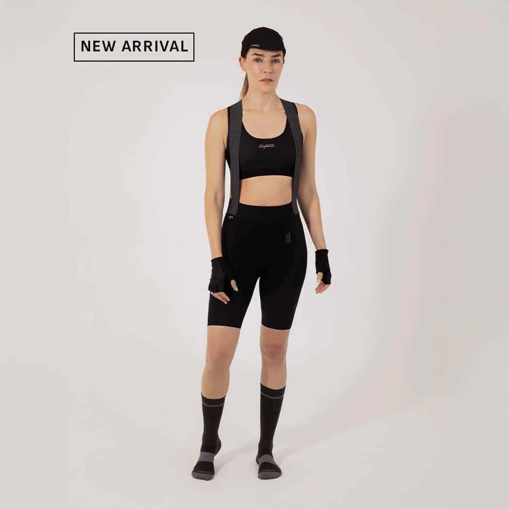 PANTALONETA CICLISMO ULTIMATE NERO PARA MUJER - miniatura 1