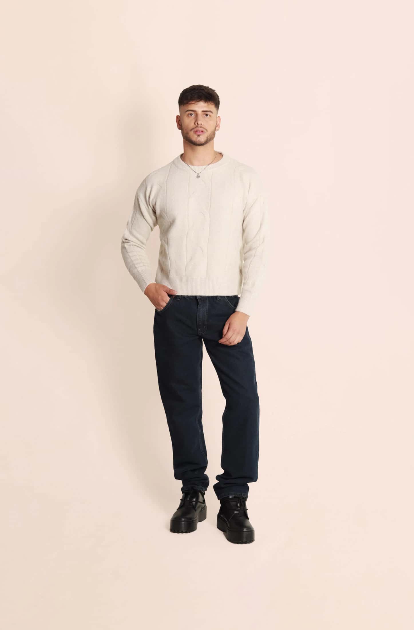 The Winter Cream Sweater