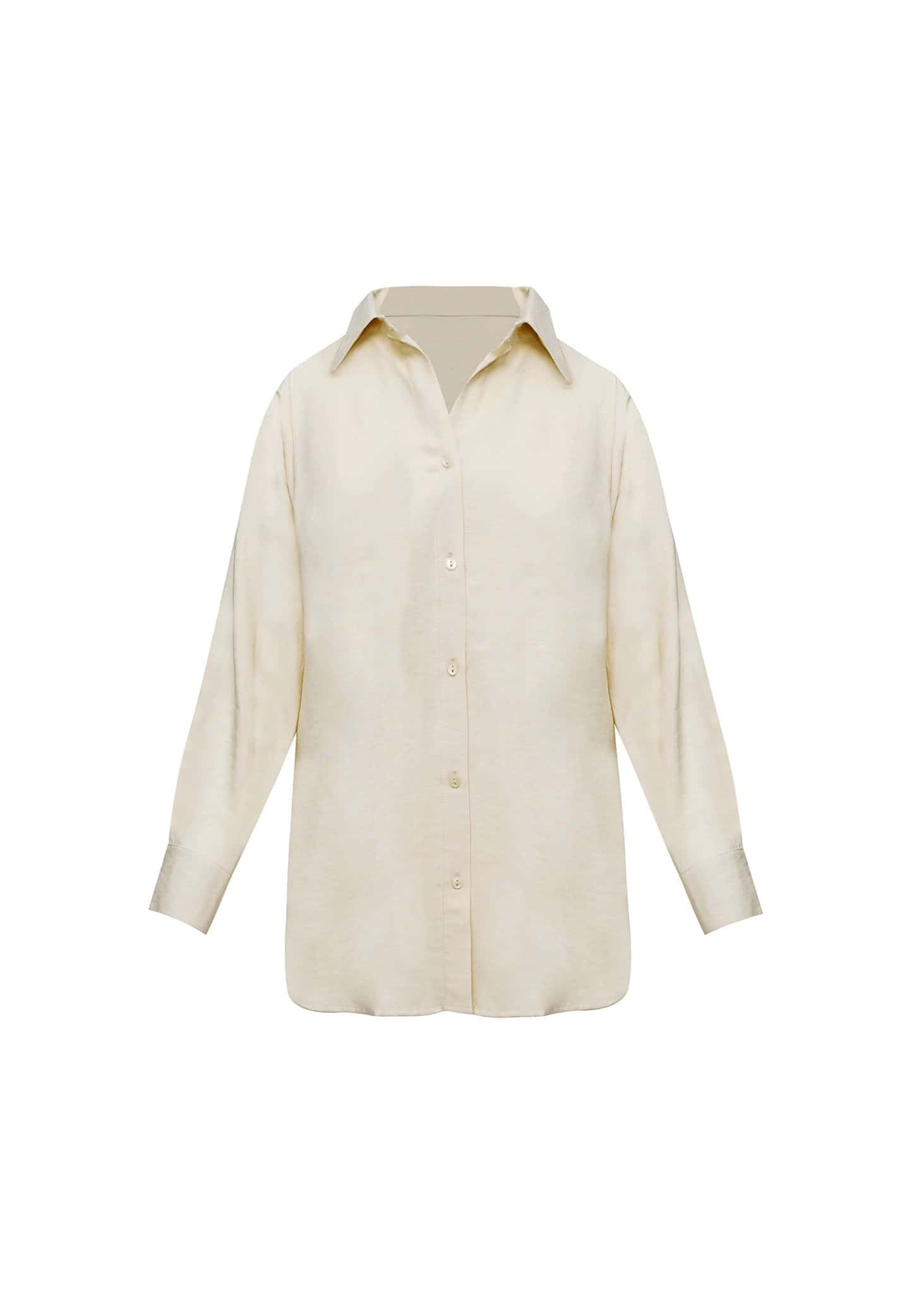 Camisa clasica beige